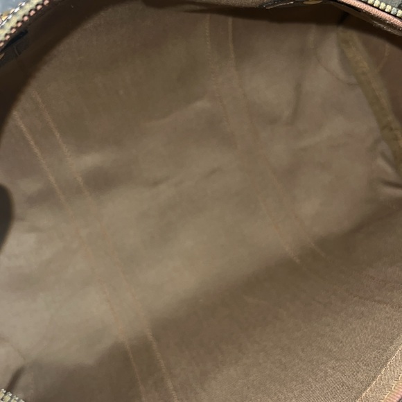 Vintage Gucci | GG Monogram Weekender Duffle Boston Bag w/ Built-In Lock - Picture 16 of 17